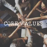 Core Values Ideology Principles Purpose Moral Policy Concept